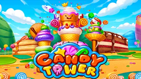 Candy Tower slot logo