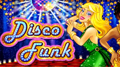 Disco Funk slot logo