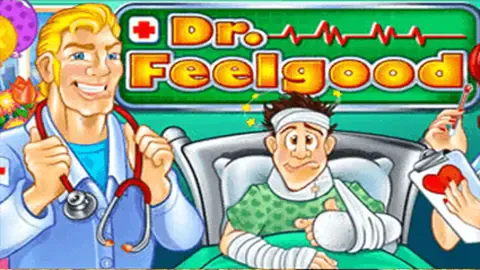 Dr Feelgood slot logo