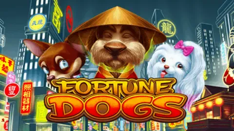 Fortune Dogs slot logo