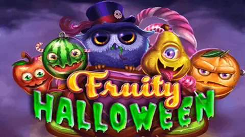 Fruity Halloween slot logo