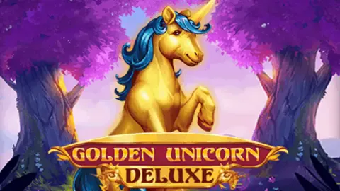 Golden Unicorn Deluxe slot logo