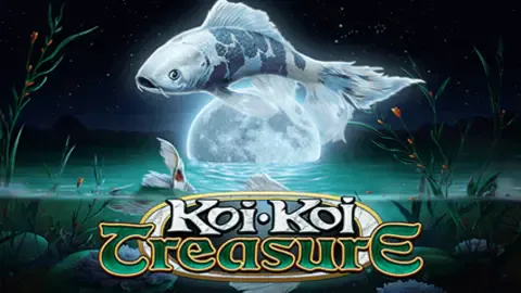 Koi Koi Treasure slot logo