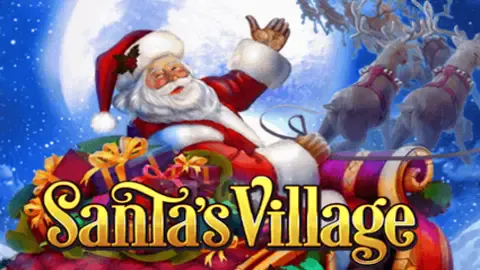 Santa's Village slot logo