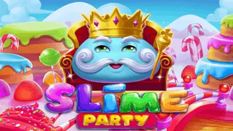 Slime Party slot logo