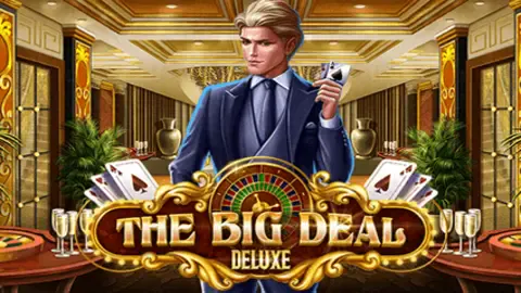 The Big Deal Deluxe slot logo