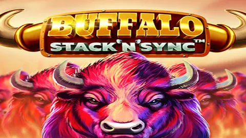 Buffalo Stack'n'Sync slot logo