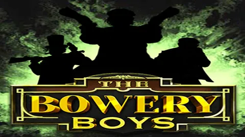 The Bowery Boys slot logo