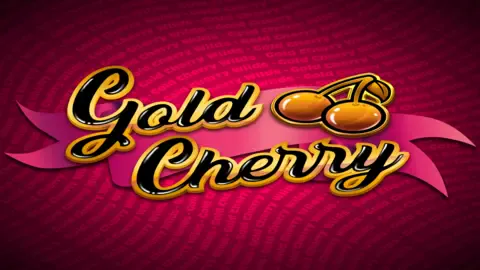 Gold Cherry slot logo