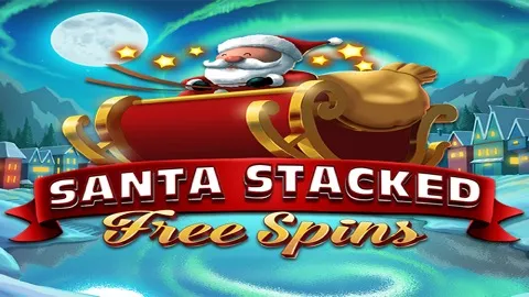 Santa Stacked Free Spins slot logo