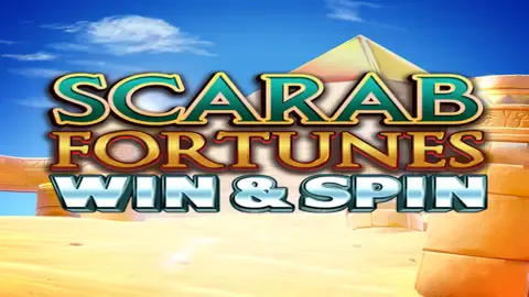 Scarab Fortunes Win & Spin slot logo