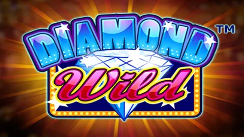 Diamond wild slot logo