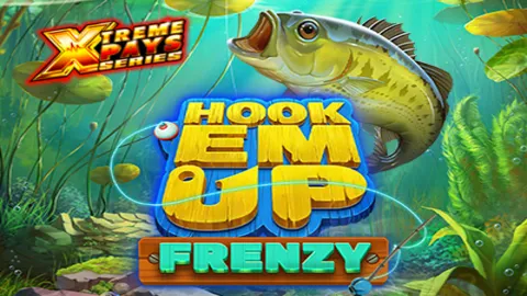 Hook ‘Em Up Frenzy slot logo