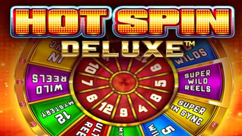 Hot Spin Deluxe slot logo