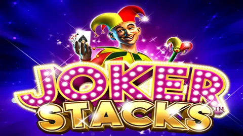 Joker Stacks slot logo