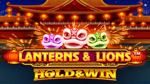 Lanterns & Lions: Hold & Win slot logo