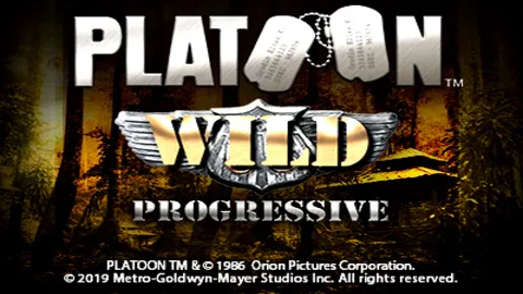 Platoon Wild Progressive slot logo