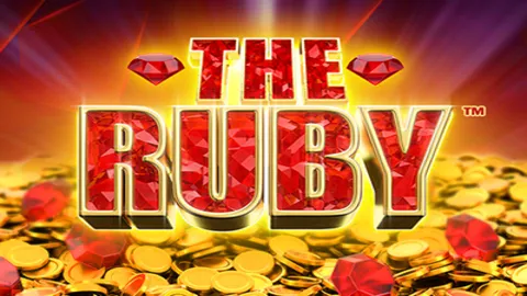 The Ruby slot logo