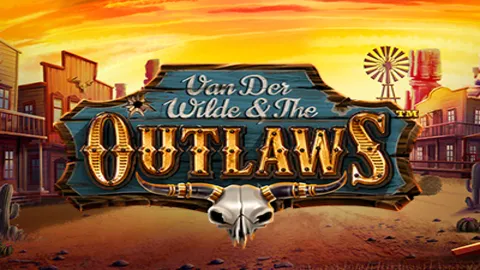 Van der Wilde and The Outlaws slot logo