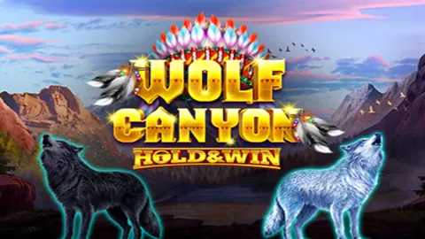 Wolf Canyon: Hold & Win slot logo