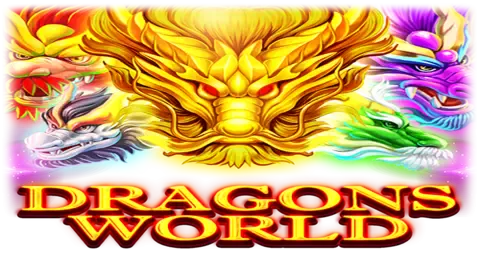DRAGONS WORLD slot logo