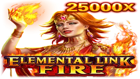 ELEMENTAL LINK FIRE slot logo