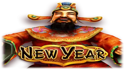 NEW YEAR slot logo