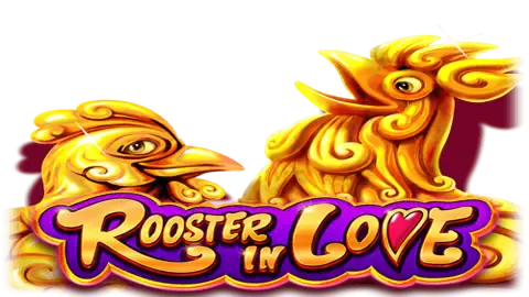 ROOSTER IN LOVE slot logo