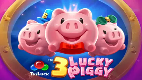 3 Lucky Piggy slot logo