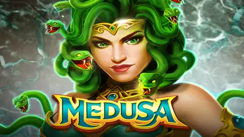 Medusa slot logo