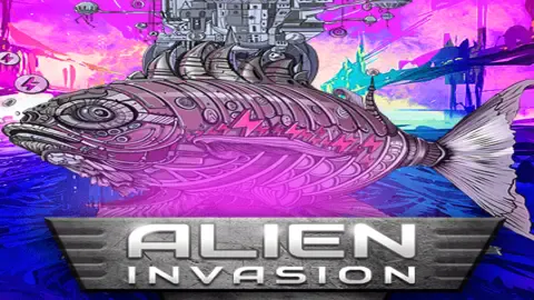 Alien Invasion slot logo