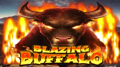 Blazing Buffalo slot logo