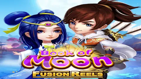 Book of Moon Fusion Reels slot logo