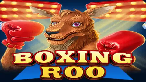 Boxing Roo slot logo