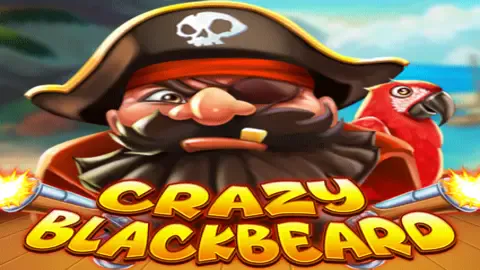 Crazy Blackbeard slot logo