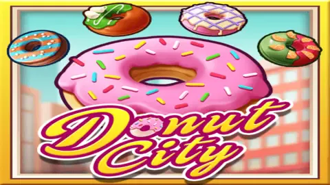 Donut City slot logo
