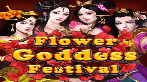 Flower Goddess Festival slot logo