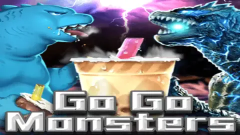 Go Go Monsters slot logo