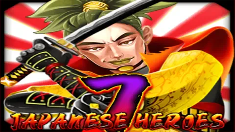 Japanese 7 Heroes slot logo