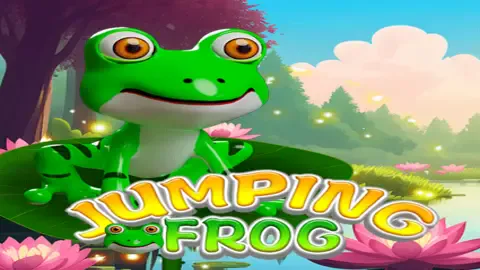 Jumping Frog slot logo