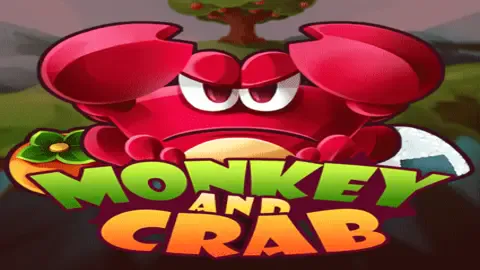 Monkey and Crab slot logo