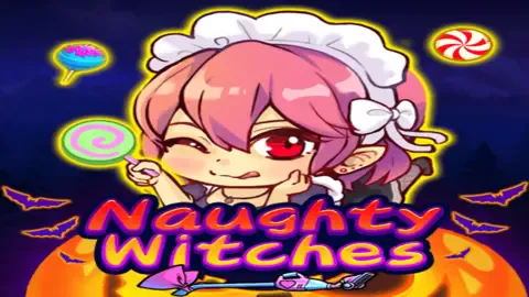 Naughty Witches game logo