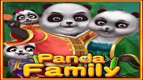Panda Family slot logo