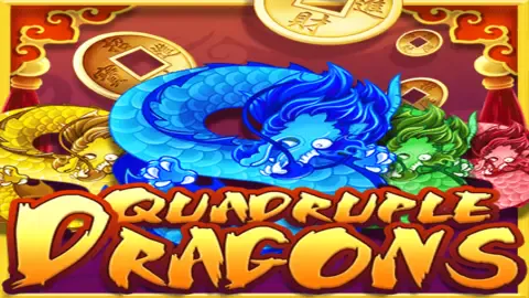 Quadruple Dragons slot logo