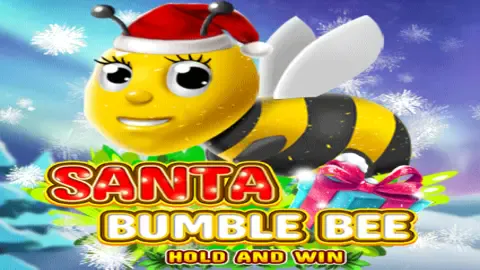 Santa Bumble Bee Hold and Win slot logo