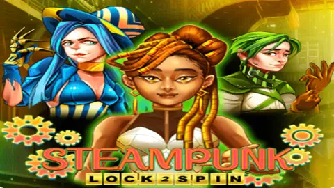 Steampunk Lock 2 Spin slot logo