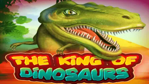 The King of Dinosaurs slot logo