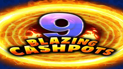 9 Blazing Cashpots slot logo