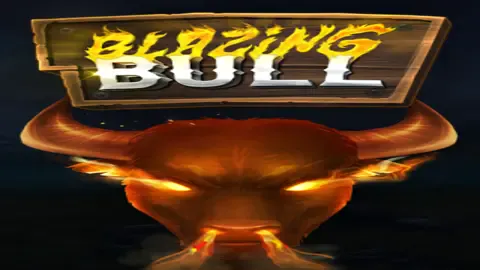 Blazing Bull slot logo