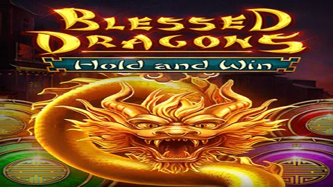 Blessed Dragons Hold and Win slot logo